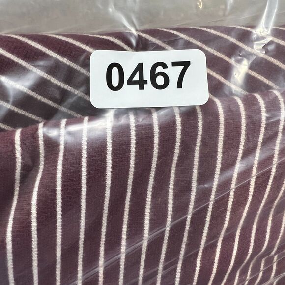 Duluth Trading Co Dress 2X Plus Ponte Pro Maroon Stripe Thick Comfort Outdoor - Picture 15 of 15